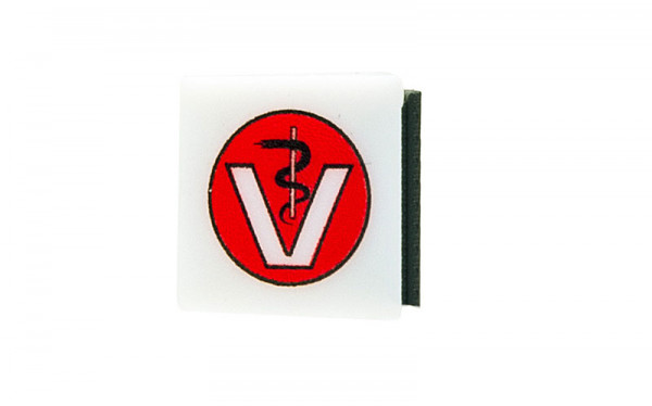 Viessmann 1377 - Reklameschild Tierarzt mit LED-Beleuchtung