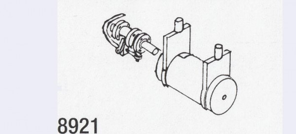 Weinert 8921 - Bremsluftbehälter Tender 1Stk