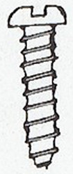 Weinert 2207 - Blechschr.M2,2x16,5mm DIN7971