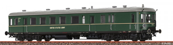 Brawa 44730 - USATC Triebwagen VT60.5 grün Ep.3, USArmy, mit DCC-Decoder + Sound