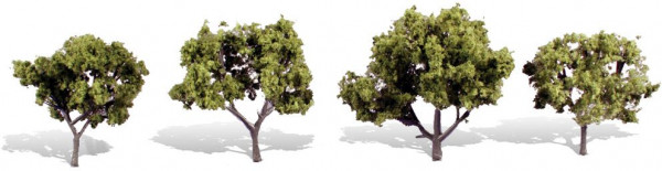 Woodland TR3503 - Fertigbaum Morgenlicht 5-8 cm 4 Stück