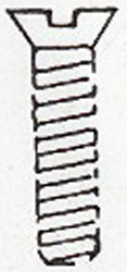 Weinert 2143 - Schraube M1,2x2mm DIN963,10Stk