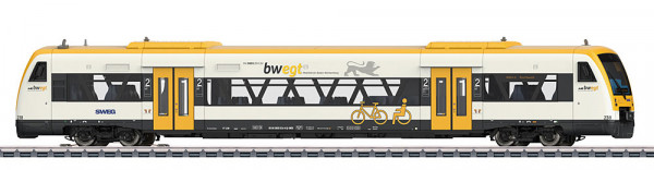 Märklin 36966 - SWEG Dieseltriebwagen BR650 Regioshuttle RS1 Ep. 6, "bwegt", mfx-Decoder + Sound