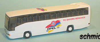 Wiking 071403- MB O 404RH Reisebus "Bayern München"