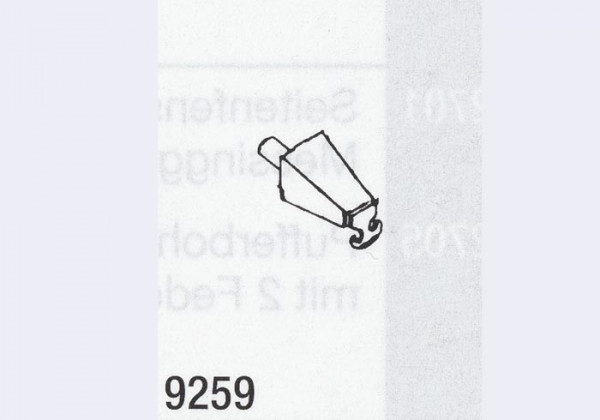 Weinert 9259 - Seilanker mit Konsole 4St
