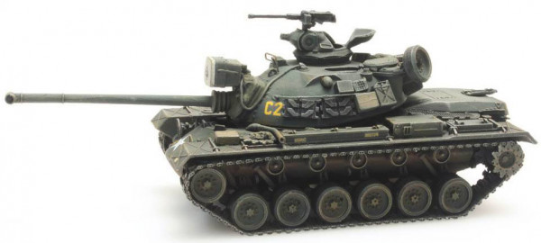 Artitec 6870063 - US M48 A2 Gefechtsklar US Army Vietnam War Militär Fertigmodell aus Resin, lackier
