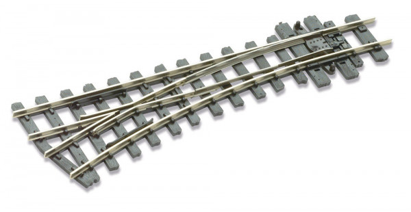Peco SLE492 - H0e Code 80 Weiche 19,5* links