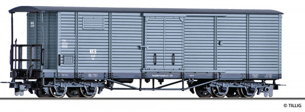 Tillig 15944 - NKB gedeckter Güterwagen GG grau