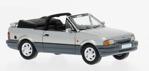 PCX871578 - Ford Escort MK IV Cabriolet, silber/dunkelgrau, 1986