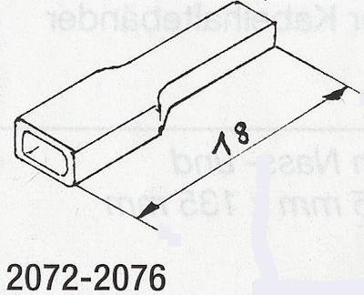 Weinert 2076 - Isolationstüllen grün, 20St