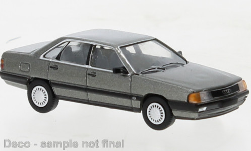 PCX870439 - Audi 100 (C3) metallic dunkelgrau, 1982,