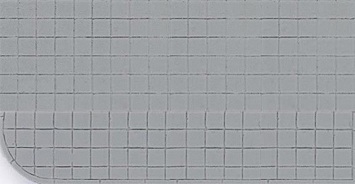 Kibri 34123 - Gehweg Rundung 20 x 12 cm