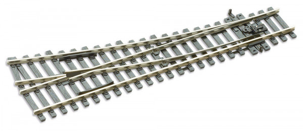 Peco SL91 - Code100 Weiche rechts 12*, kleinerRadius: 610mm, nicht leitendes Herzstück