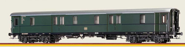 Brawa 58298 - DB Gepäckwagen Pw4ü-37/52 Ep.3, inkl. LED Innenbeleuchtung, Wechselstrom