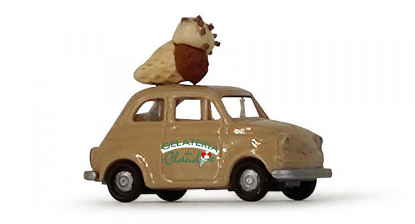 VK 33022 - Fiat 500 Fertigmodell, Gelateria Claudio