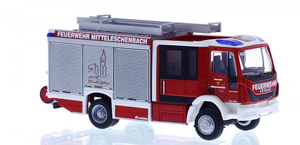 Rietze 68169 - Magirus HLF Team Cab Feuerwehr Mitteleschenbach