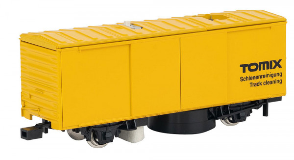 Tomytec 977903 - Schienenreinigungswagen H0, gelb