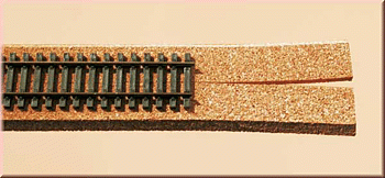 Auhagen 41161 - Korkgleisbettung für Schienen