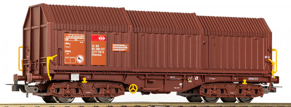 Piko 58481 - SBB Teleskophaubenwagen braun Ep. 6