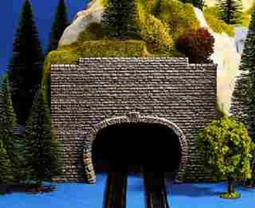 Noch 44800 - Vorsatz-Portal 2-gleisig 2 Stück 9 x 7 cm