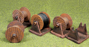 Proses PLS-003 - Lasergeschnittener Bausatz Kabeltrommel (4 Trommeln) H0/00