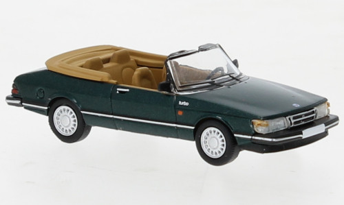 PCX870671 - Saab 900 Cabriolet metallic dunkelgrün, 1986,