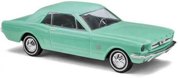 Busch 47567 - Ford Mustang Coupé, Grün