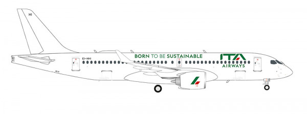 Herpa 572705 - ITA Airways Airbus A220-300 "Born to be Sustainable"