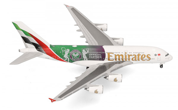 Herpa 538664 - Emirates Airbus A380 "Wimbledon Official Partner"