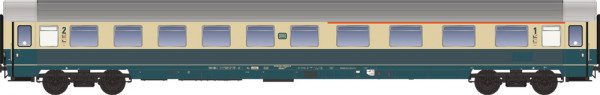 LSmodels 46013-1AC - DB LHB Personenwagen Abvmz227.4, 1./2.Klasse oceanblau/beige Ep.4, Wechselstrom