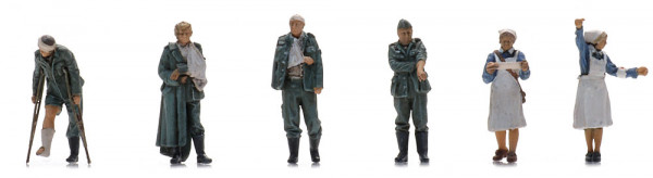 Artitec 5870112 - WM verwundete Soldaten + Krankenschwester
