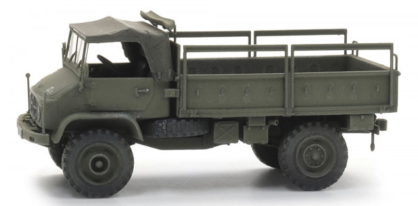 Artitec 6870775 - BRD Unimog 404s Pritsche offen gelboliv