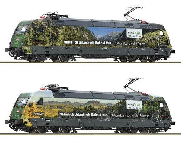 Roco 7510021 - DB AG Ellok BR 101 Ep. 6, "Fahrtziel Natur", DCC + Sound