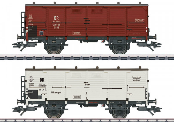 Märklin 48818 - DR Set 2-teilig Milchwagen Ep.3a, Brit-US-Zone