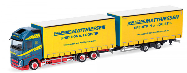 Herpa 319515 - Volvo FH GL XL 2020 Volumen-Hängerzug "Wolfgang Matthiessen"