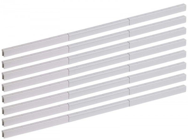 Busch 7776 - Set Kabelkanal 3 mm 24 St. Gesamtlänge 1170 mm