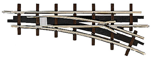 Busch 12342 - Weiche rechts Radius 175 mm 22,5 ° 66,6 mm 1 St.
