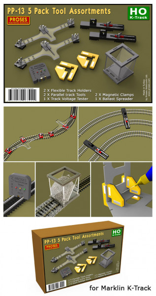 Proses PPP-13 - Packung Werkzeug Sortiment Märklin K Gleis