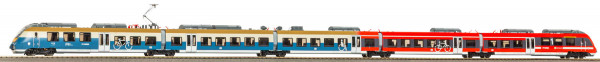 Piko 21826 - DB AG Elektrotriebzug BR 442 "Talent 2" 5-teilig Ep. 6, S-Bahn Rostock, AC-digital + So