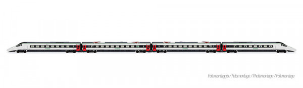 Lima HL1682 - FS Trenitalia, 4-tlg. Grundset des Hochgeschwindigkeitszug ETR 610 in neuer EuroCity-F
