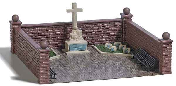 Busch 1094 - Kriegerdenkmal, Bausatz