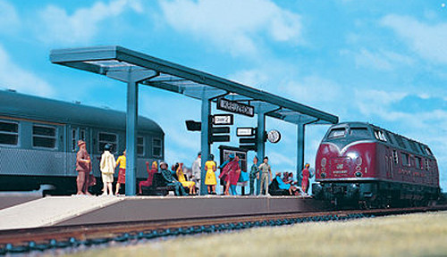 Vollmer 43537 - Bahnsteig