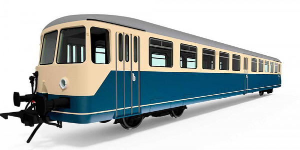 Lenz 40416-04 - DB Steuerwagen BR 815 oceanblau/beige Ep.4