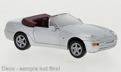 PCX870181 - Porsche 968 Cabriolet silber, 1991,