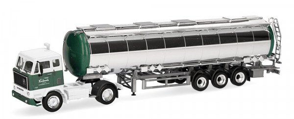 Herpa 321648 Volvo F89 Chromtank-Sattelzug "Kralowetz" (A)