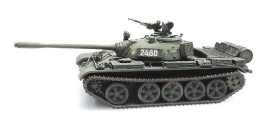 Artitec 6870255 - DDR T-55A NVA 1:87 Fertigmodell aus Resin, lackiert