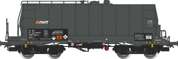 Albert Modell 798003 - CD Kesselwagen Zaes grau Ep.6, "AWT"