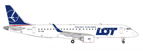 Herpa 573818 - LOT Polish Airlines Embraer E190