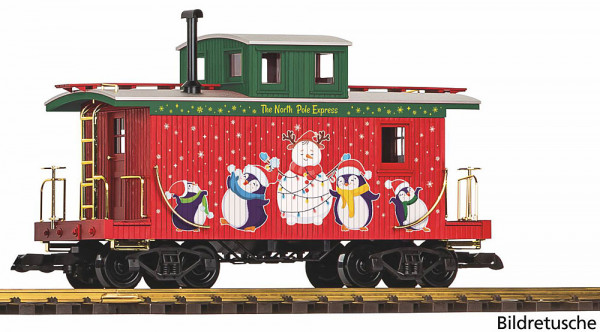 Piko 38978 - US Caboose North Pole Freight