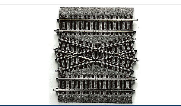 Roco 42598 - Line mit Bettung, Mittelstück für doppelte Gleisverbindung 115 mm